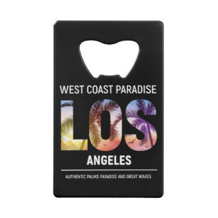 Westkust, Los Angeles California, Los Angeles Kredietkaart Flessenopener