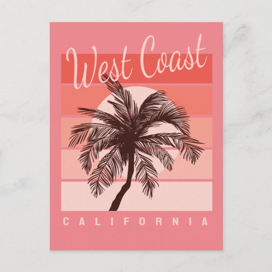 westkust van californië  briefkaart (Voorkant)