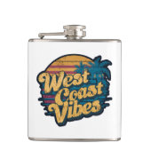 Westkust vibes heupfles (Voorkant)