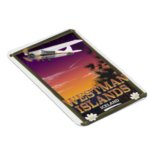 Westman Islands IJsland reisposter Magneet