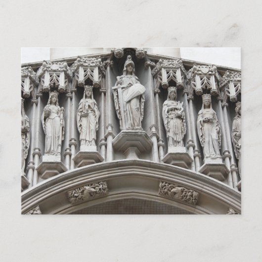 Westminster Abbey Architectuur Groot-Brittannië Ge Briefkaart (Voorkant)