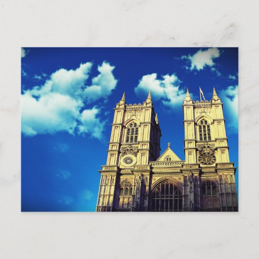 Westminster Abbey Briefkaart (Voorkant)