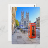 Westminster Abbey, Briefkaart in Londen (Voorkant / Achterkant)