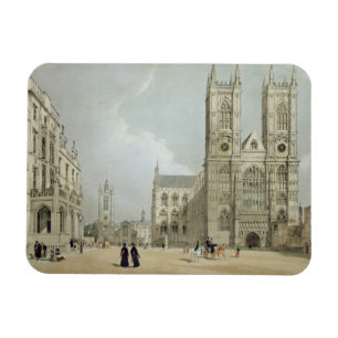 Westminster Abbey en Hospital uit 'London As It Magneet