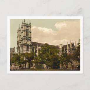 Westminster Abbey, Londen, Engeland Briefkaart