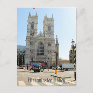 Westminster Abbey London Carte postale britannique