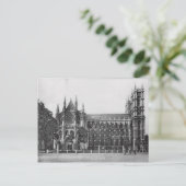 Westminster Abbey London Carte postale Vintage (Debout devant)