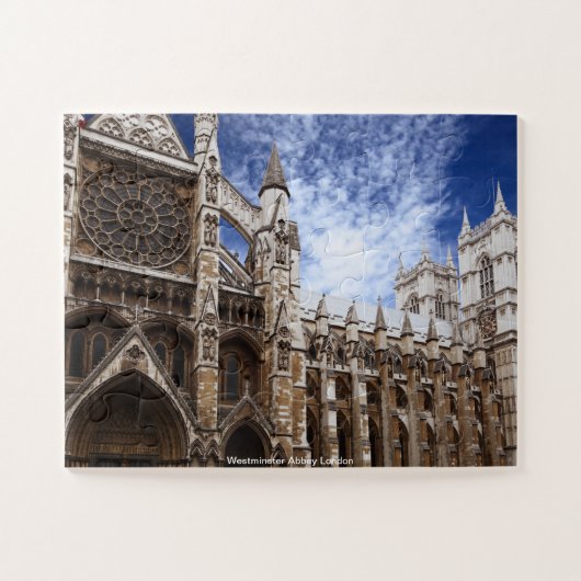 Westminster Abbey London Legpuzzel (Horizontaal)