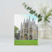 Westminster Abbey London UK Carte postale (Debout devant)