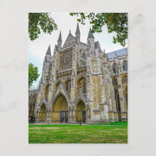 Westminster Abbey North Door, Briefkaart Londen Ve