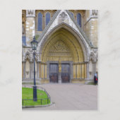 Westminster Abbey North Door, Briefkaart Londen Ve (Voorkant)