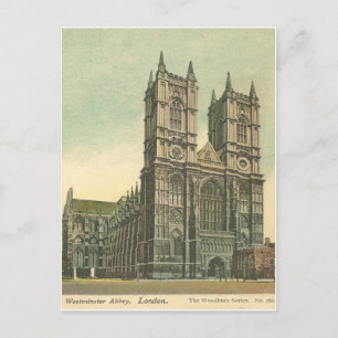 Westminster Abbey  Post Card Briefkaart