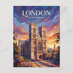 Westminster Abbey Verenigd Koninkrijk Briefkaart