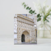 Westminster Abbey West Door, Londres Carte postale (Debout devant)