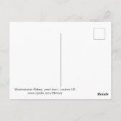 Westminster Abbey West Door, Londres Carte postale (Dos)