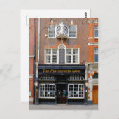 Westminster Arms Pub, Londres Carte Postale britan (Devant / Derrière)