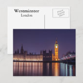 Westminster in Londen Briefkaart (Voorkant / Achterkant)
