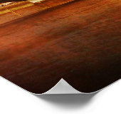 Westminster Palace en Bridge Poster (Hoek)