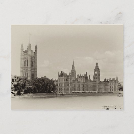 Westminster Palace, Londen Briefkaart (Voorkant)