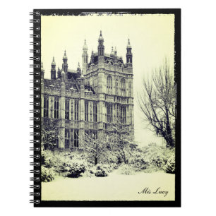 Westminster, Parlement, Winter Londen - Brits Notitieboek