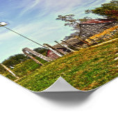 Weston, Missouri, Boerderij Poster (Hoek)