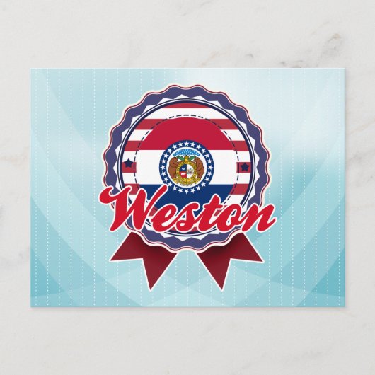 Weston, MO Briefkaart (Voorkant)