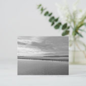 Weston-super-Mare zwart en wit Briefkaart (Staand voorkant)