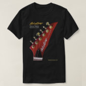 Westone guitars Trevor Rabin signatuur T-shirt (Design voorkant)