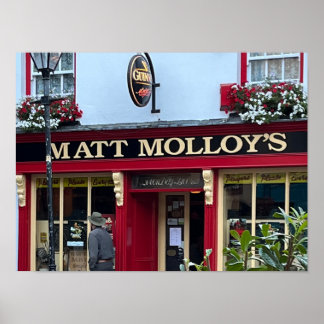 Westport County Mayo Ierland Europa Poster