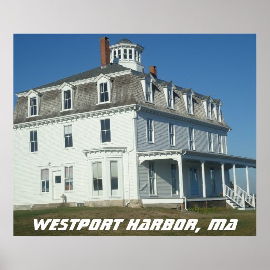 Westport Harbour, MA Poster (Voorkant)