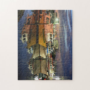Westport Marina in Dusk Jigzaag Puzzle Legpuzzel