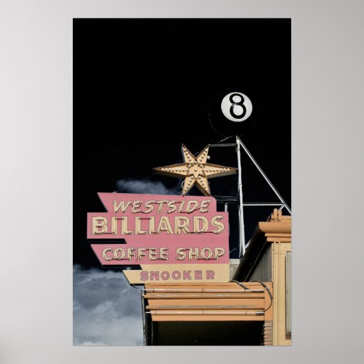 Westside Billiards Poster (Voorkant)