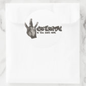 Westside Ronde Sticker (Tas)