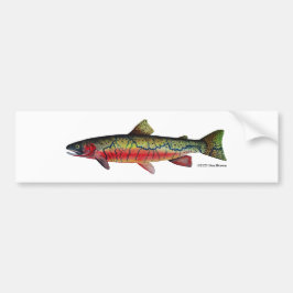Westslope Cutkeel Trout; Bumpersticker