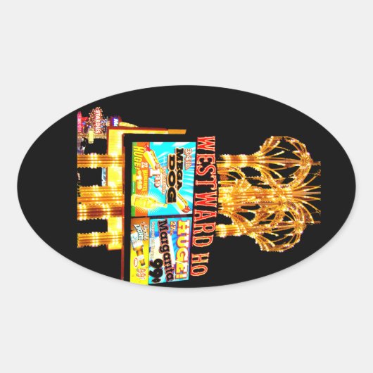 Westward Ho Las Vegas sticker (Voorkant)