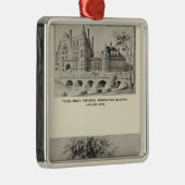 Westwood, YMCA, Hartford Metalen Ornament (Rechts)