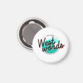 Westwords Magnet Magneet (Voorkant / Achterkant)