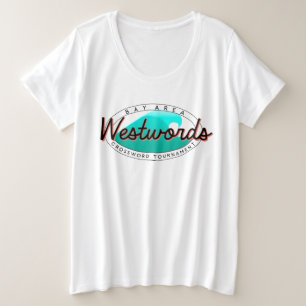 Westwords T-shirt (dames plus maat)