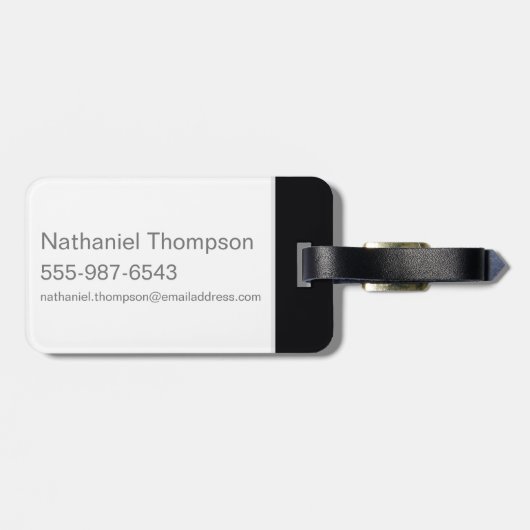 Westworld | Android Hands op Player-piano Bagagelabel (Achterkant horizontaal)