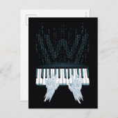 Westworld | Android Hands op Player-piano Briefkaart (Voorkant / Achterkant)