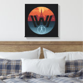 Westworld | Escalante Church Logo Canvas Afdruk (Insitu (Slaapkamer))