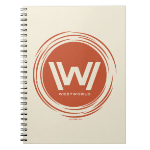 Westworld Gestyliste Sun-Logo Notitieboek