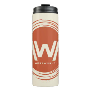 Westworld Gestyliste Sun-Logo Thermosbeker