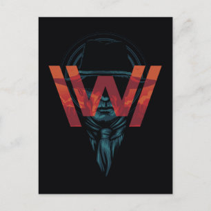 Westworld   Het Man in zwarte Logo grafische kaart