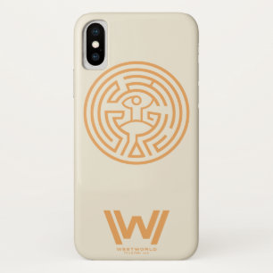 Westworld Het symbool Maze iPhone X Hoesje