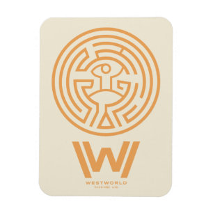 Westworld   Het symbool Maze Magneet