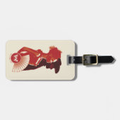 Westworld | Maeve & Hector Stencil Portret Bagagelabel (Voorkant horizontaal)