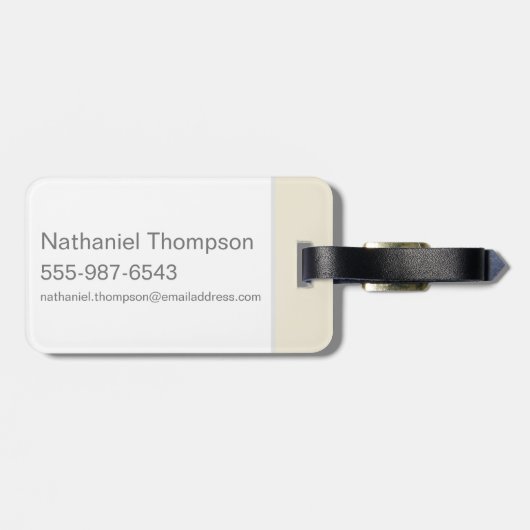 Westworld | Maeve & Hector Stencil Portret Bagagelabel (Achterkant horizontaal)