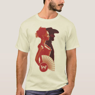 Westworld   Maeve & Hector Stencil Portret T-shirt