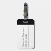 Westworld | Typografie-citaat "Violent Delights" Bagagelabel (Achterkant verticaal)